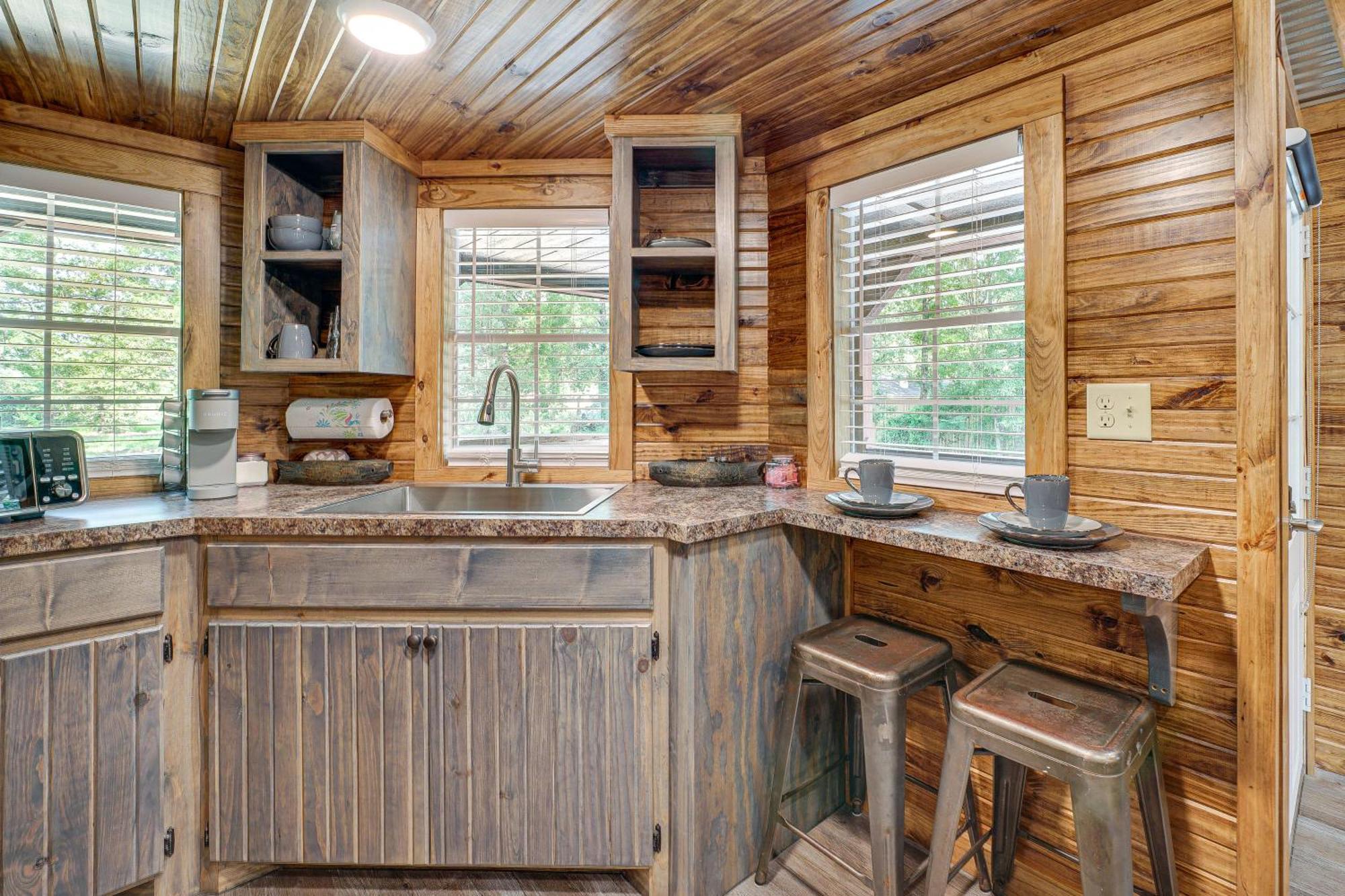 Couples Cabin In Broken Bow About 5 Mi To Downtown! 외부 사진