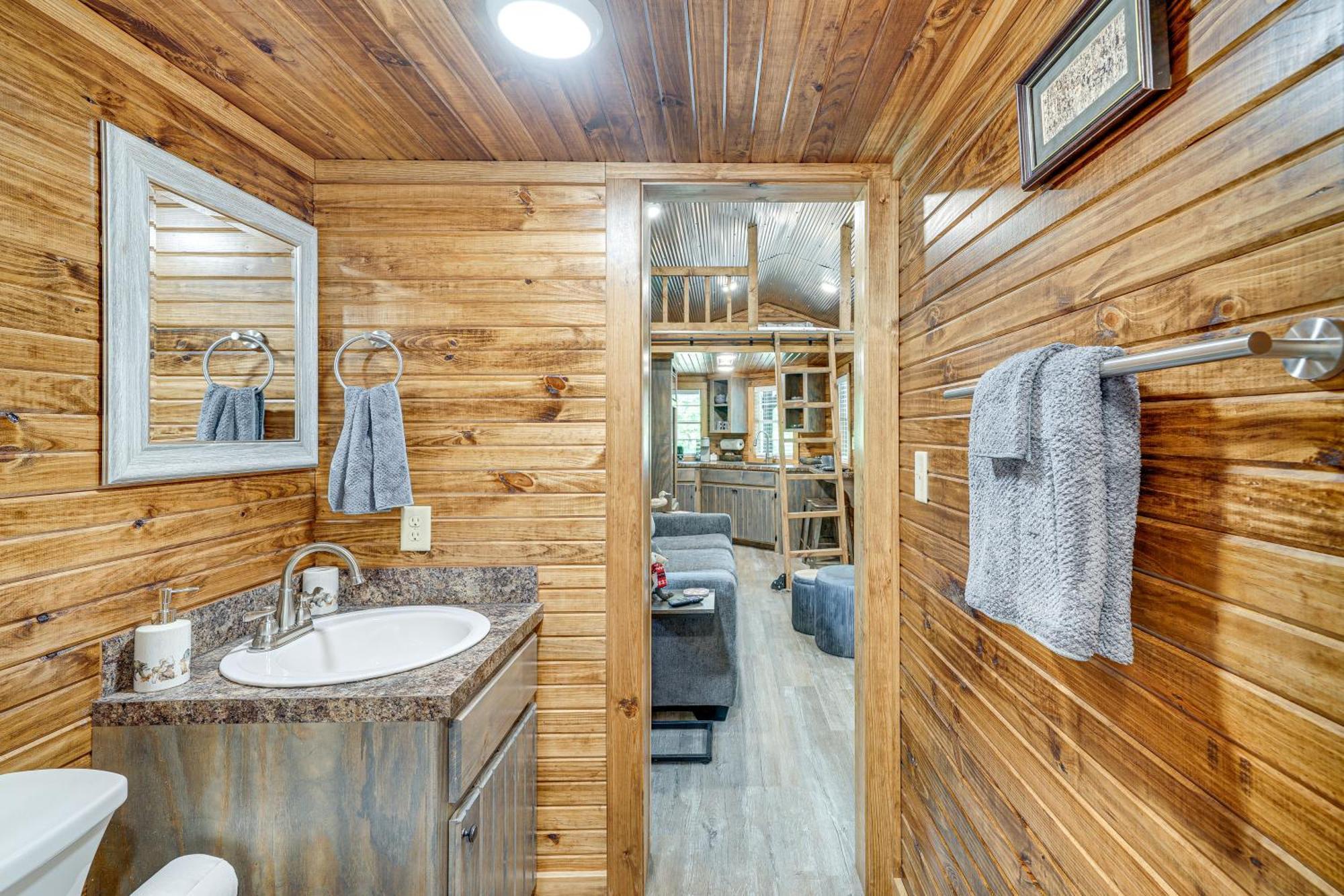 Couples Cabin In Broken Bow About 5 Mi To Downtown! 외부 사진